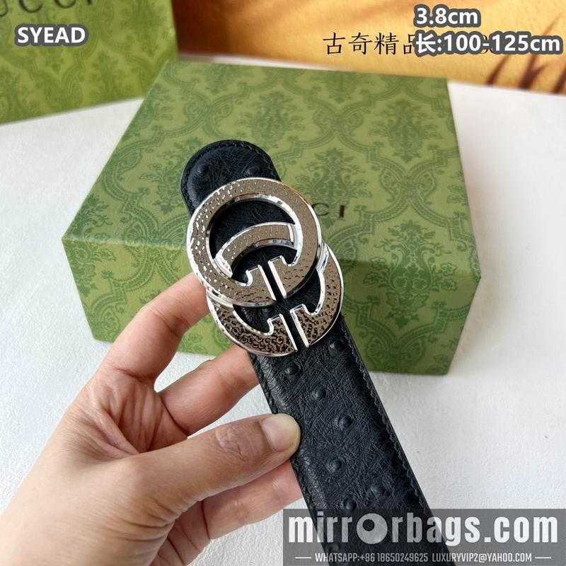 Replica Gucci belt 38mmX100-125cm 8L55
