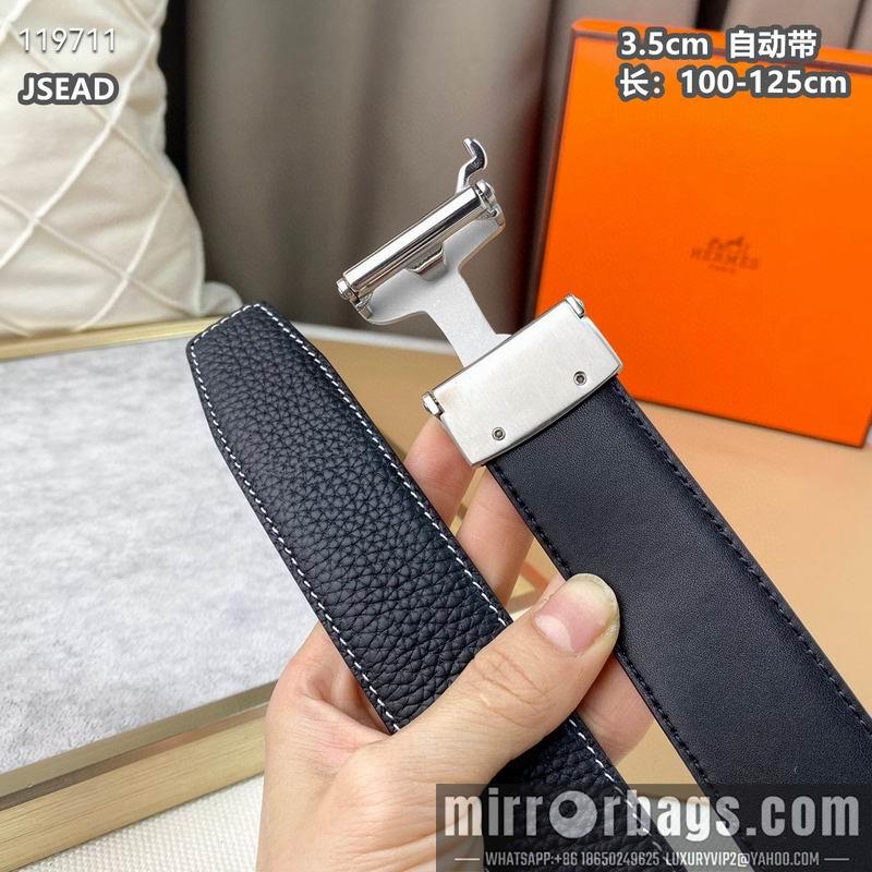 Replica Hermes belt 自动带35mmX100-125cm 8L040801