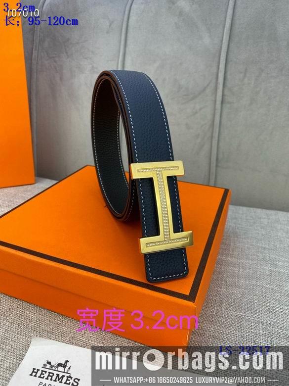 Replica Hermes Belt 32mmX95-125cm 8L01