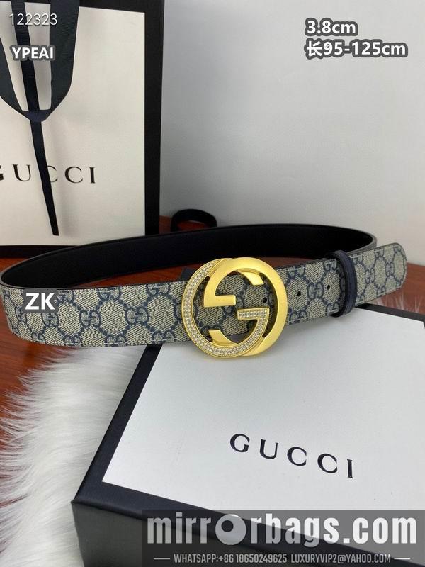 Replica Gucci belt 38mmX95-125cm 8L20
