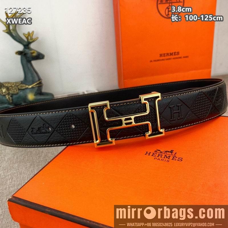 Replica Hermes belt 38mmX100-125cm 8L46