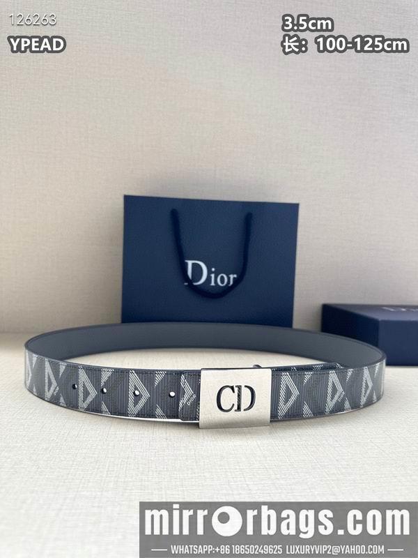 Replica Dior belt 35mmX100-125cm 8L28