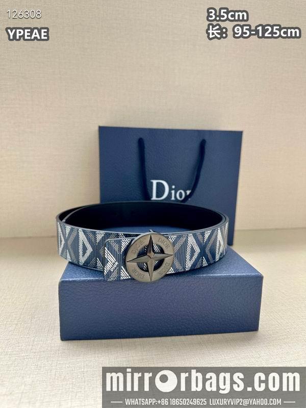 Replica Dior belt 35mmX95-125cm 8L18