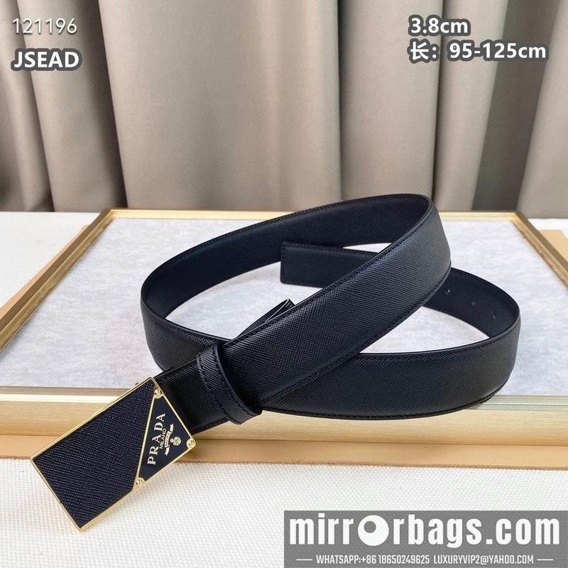 Replica Prada belt 38mmX95-125cm 8L03
