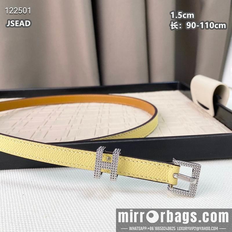 Replica Hermes belt 15mmX90-110cm 8L01