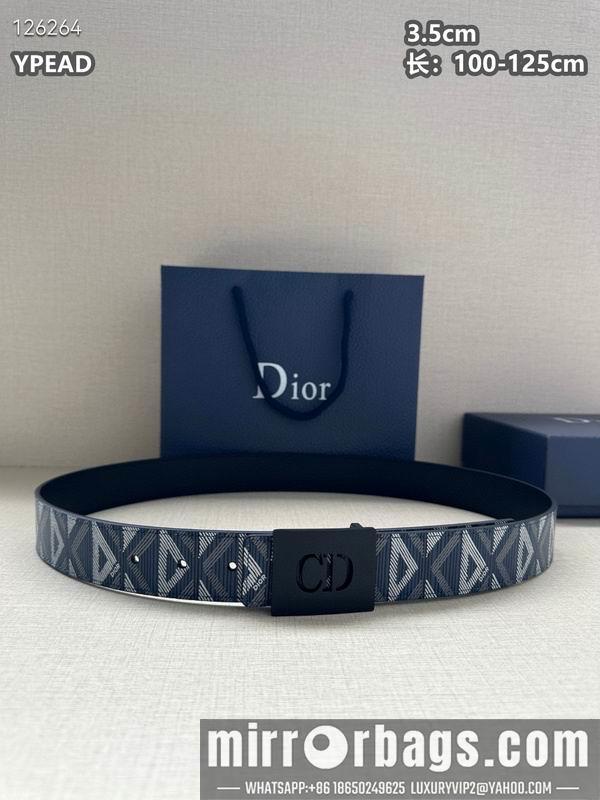 Replica Dior belt 35mmX100-125cm 8L28