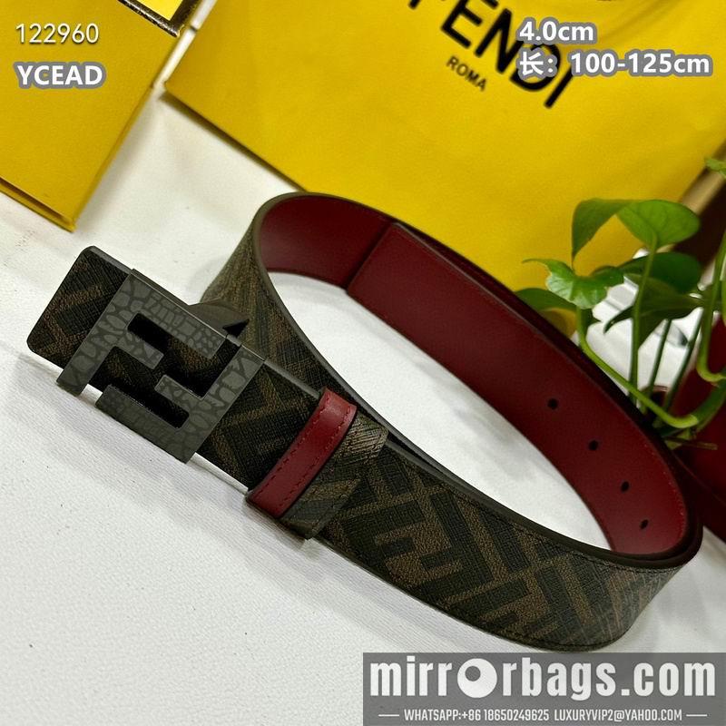 Replica Fendi belt 40mmX100-125cm 8L89