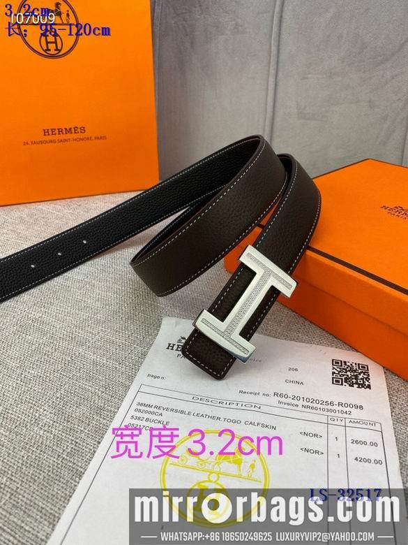 Replica Hermes Belt 32mmX95-125cm 8L01