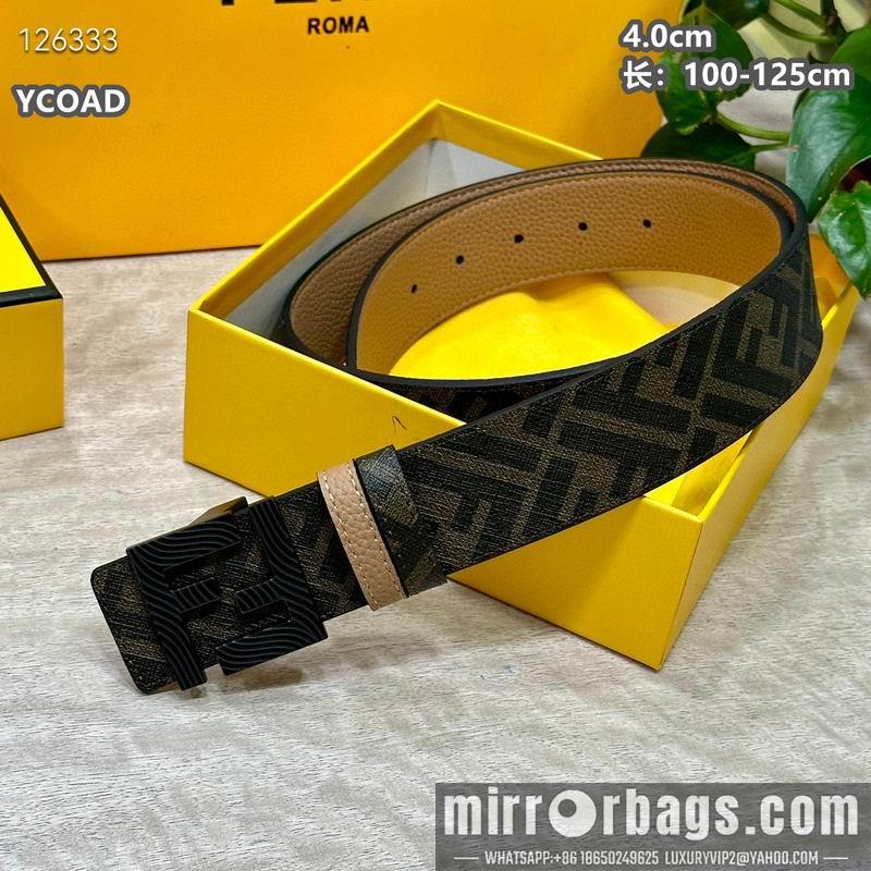 Replica Fendi belt 40mmX100-125cm 8L09