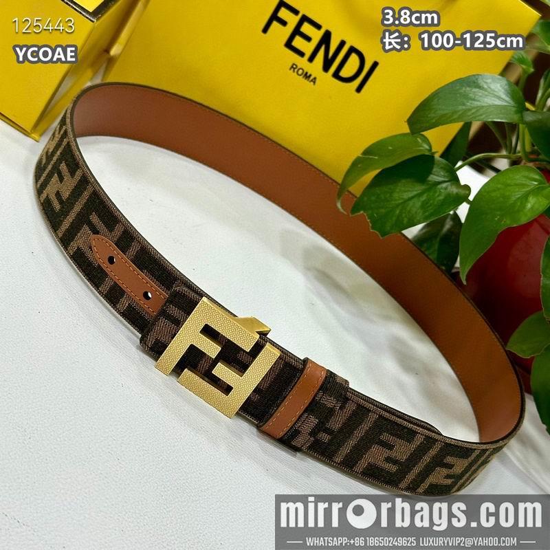 Replica Fendi belt 38mmX100-125cm 8L13