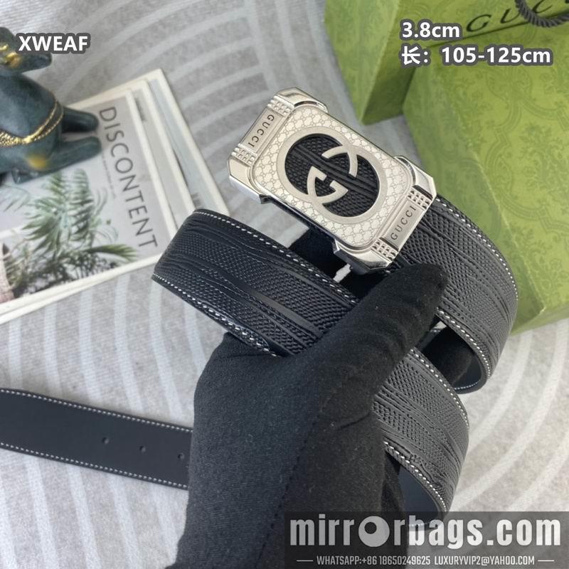 Replica Gucci belt 38mmX105-125cm 8L50