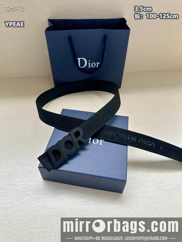 Replica Dior belt 35mmX100-125cm 8L29