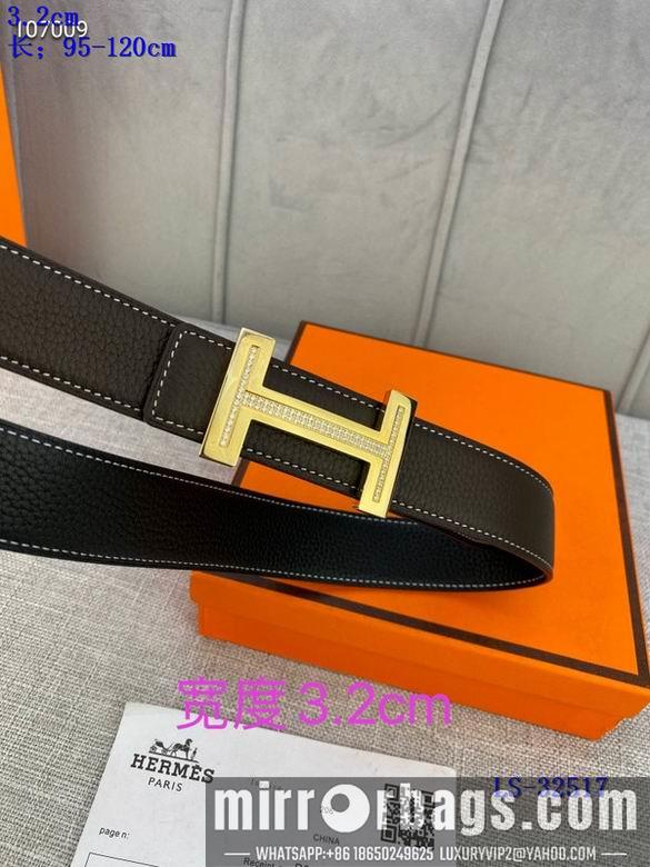 Replica Hermes Belt 32mmX95-125cm 8L01