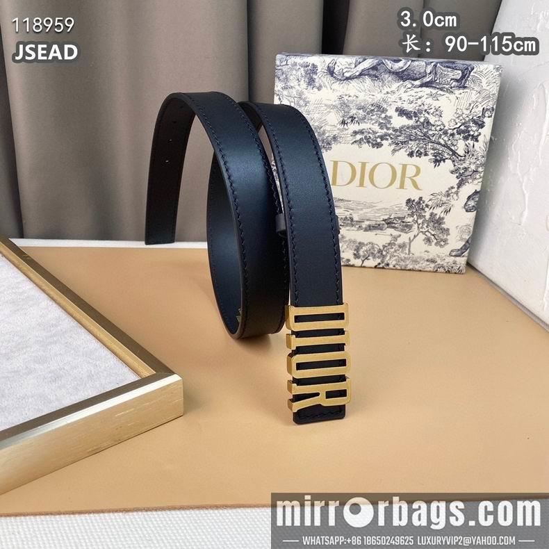 Replica Dior belt 30mmX90-115cm 8L12