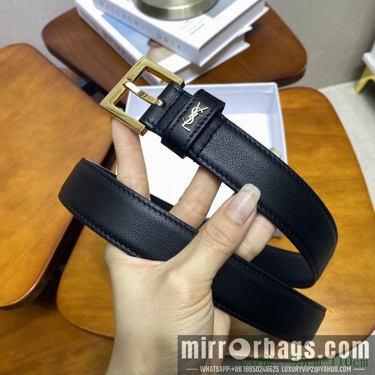 Replica YSL Belt 30mmX95-110CM 7D03