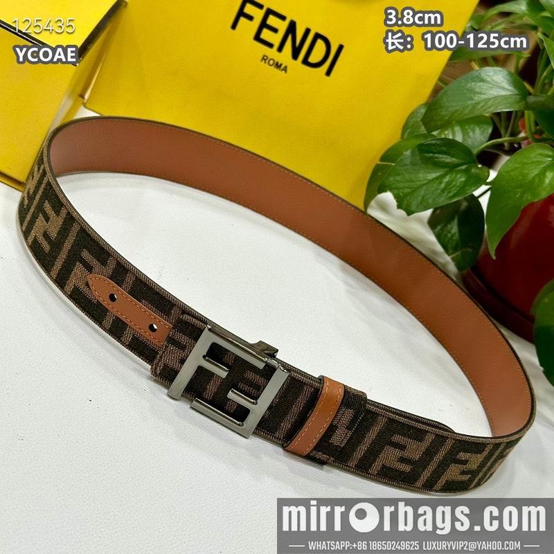 Replica Fendi belt 38mmX100-125cm 8L15