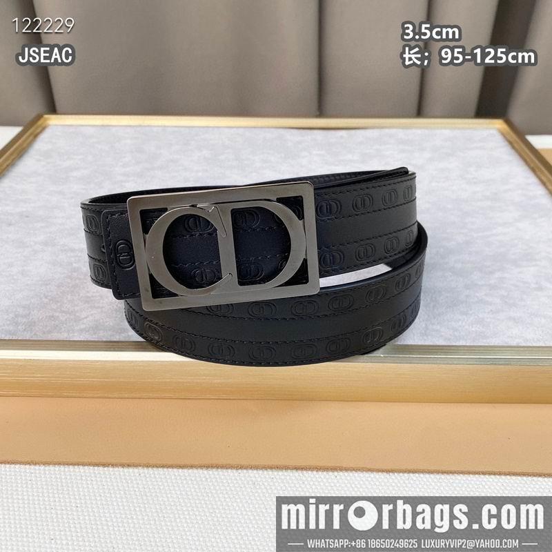 Replica Dior belt 35mmX95-125cm 8L27