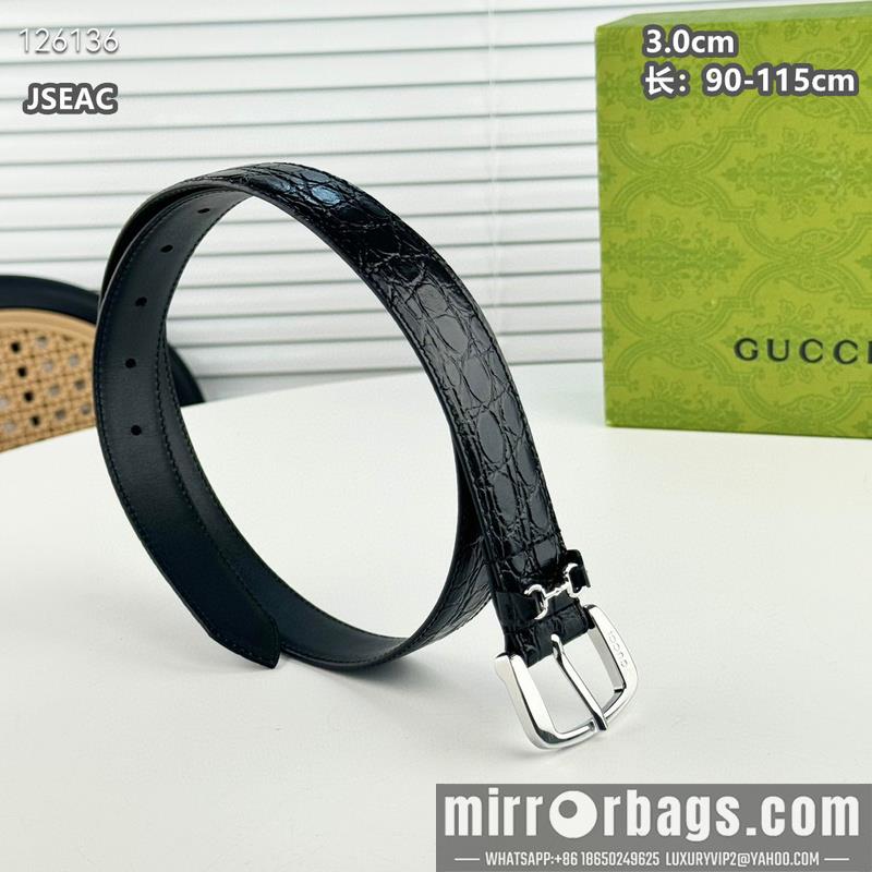 Replica Gucci belt 30mmX90-115cm 8L01