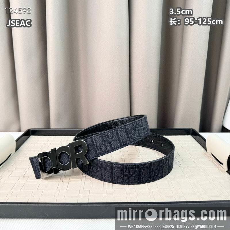 Replica Dior belt 35mmX95-125cm 8L22