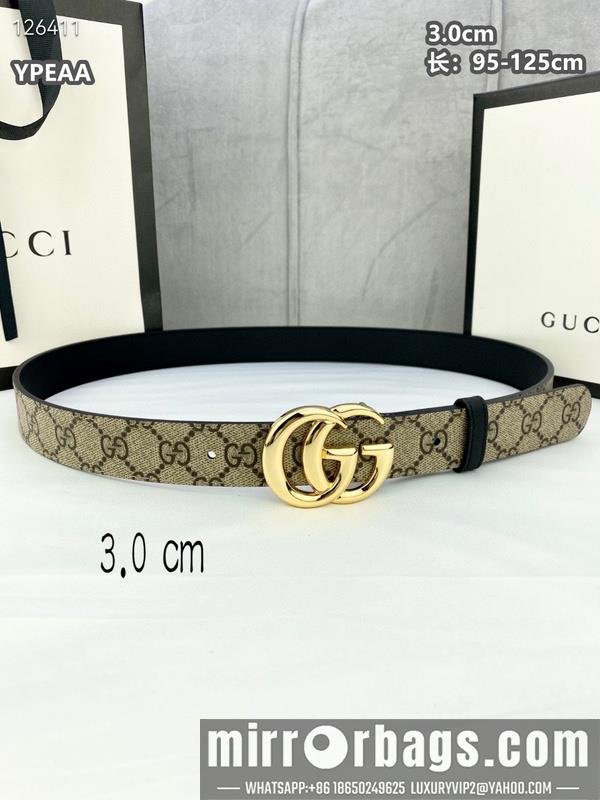 Replica Gucci belt 30mmX95-125cm 8L19
