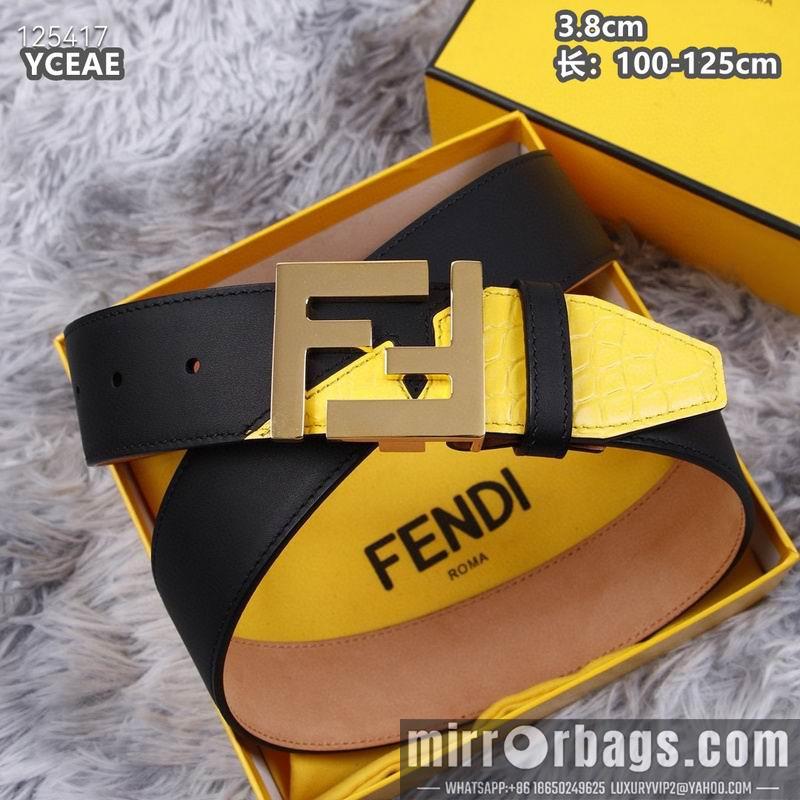 Replica Fendi belt 38mmX100-125cm 8L19