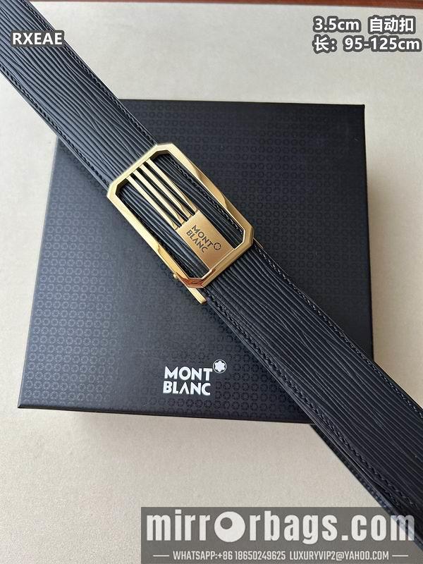 Replica Montlanc belt 35mmX100-125cm 8L77