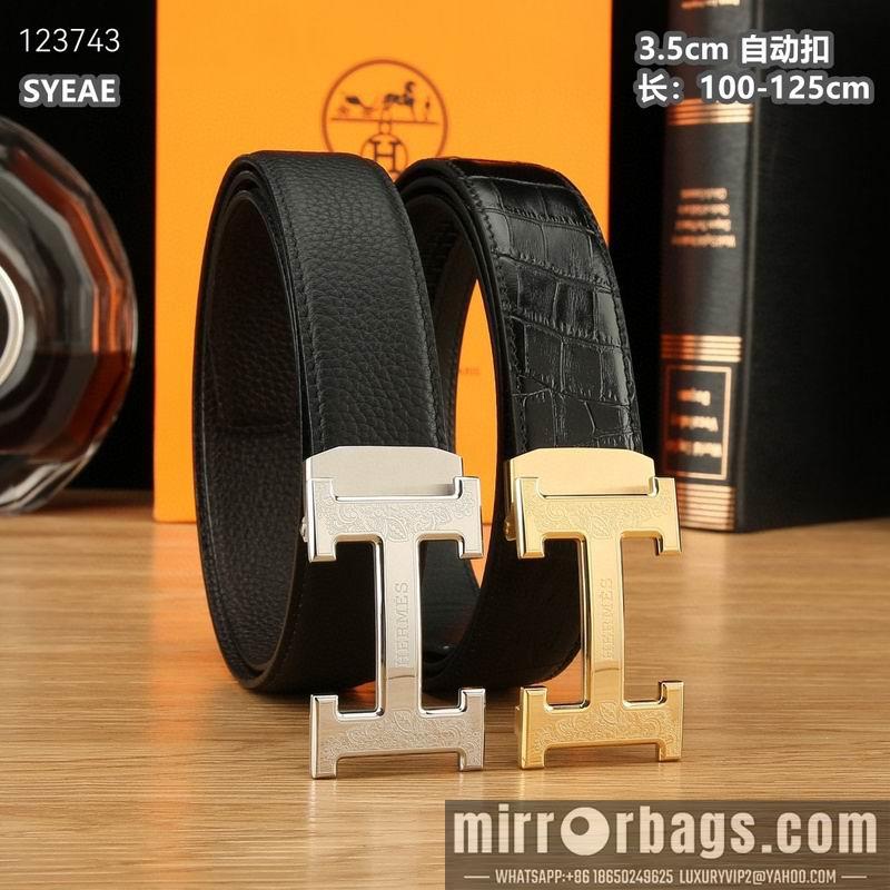 Replica Hermes belt 35mmX100-125cm 8L32