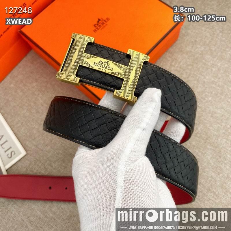 Replica Hermes belt 38mmX100-125cm 8L57