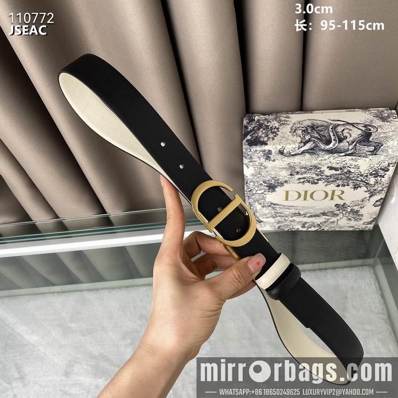Replica Dior Belt 30mmX95-115cm 8L08