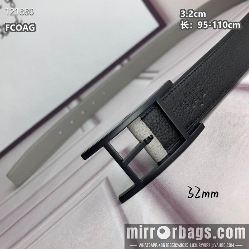 Replica Hermes belt 32mmX95-110cm 8L27
