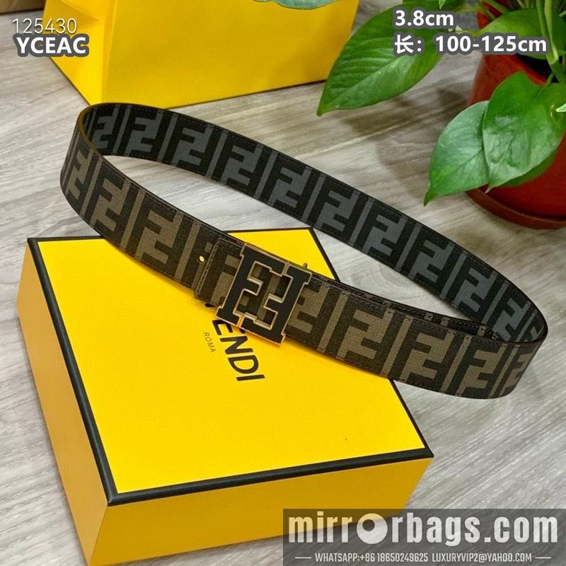Replica Fendi belt 38mmX100-125cm 8L23