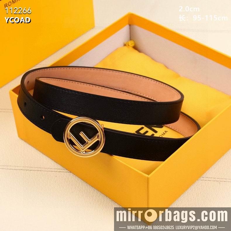Replica Fendi Belt 20mmX95-115CM 8L11