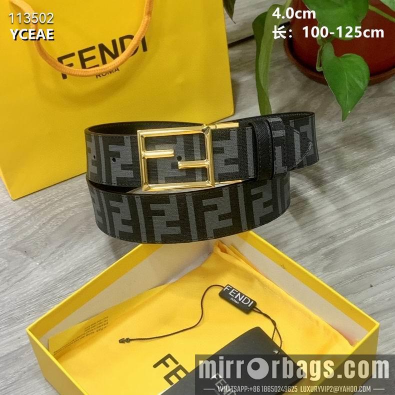 Replica Fendi Belt 40mmX100-125cm 8L59