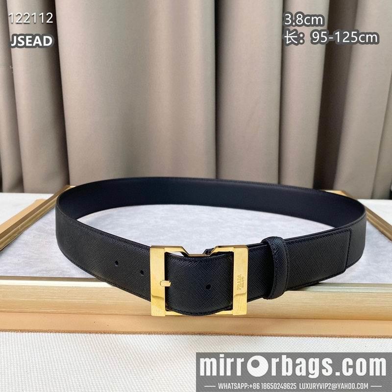 Replica Prada belt 38mmX95-125cm 8L05