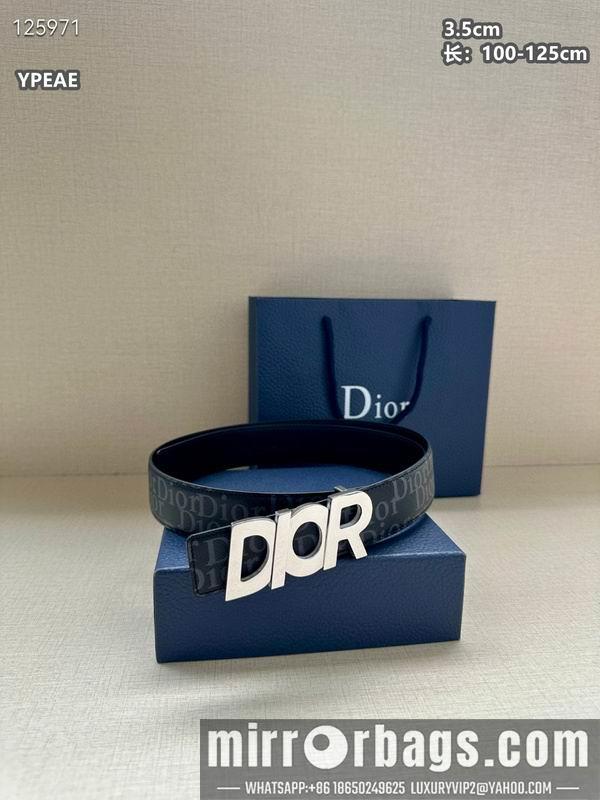 Replica Dior belt 35mmX100-125cm 8L29