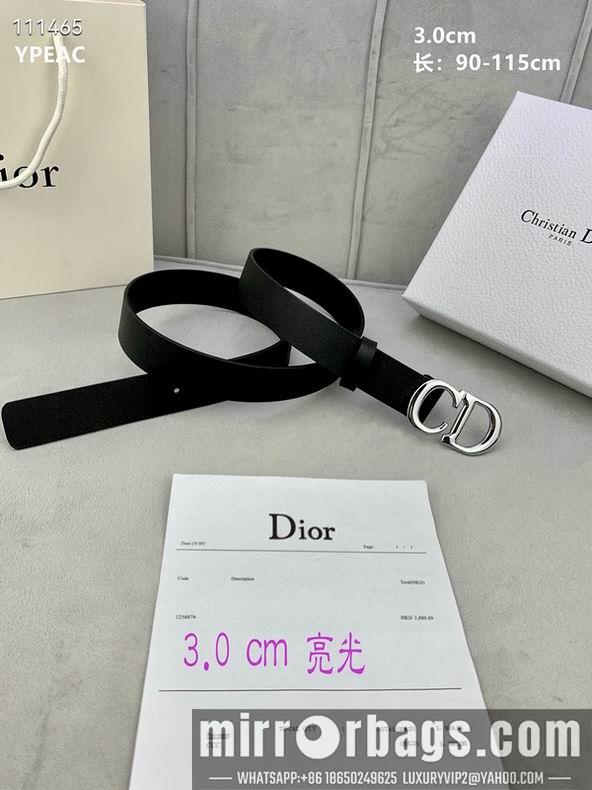 Replica Dior Belt 30mmX90-115cm 8L07