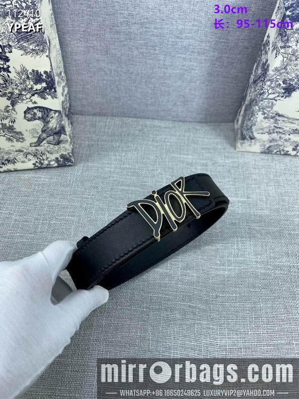 Replica Dior belt 30mmX95-115cm 8L10
