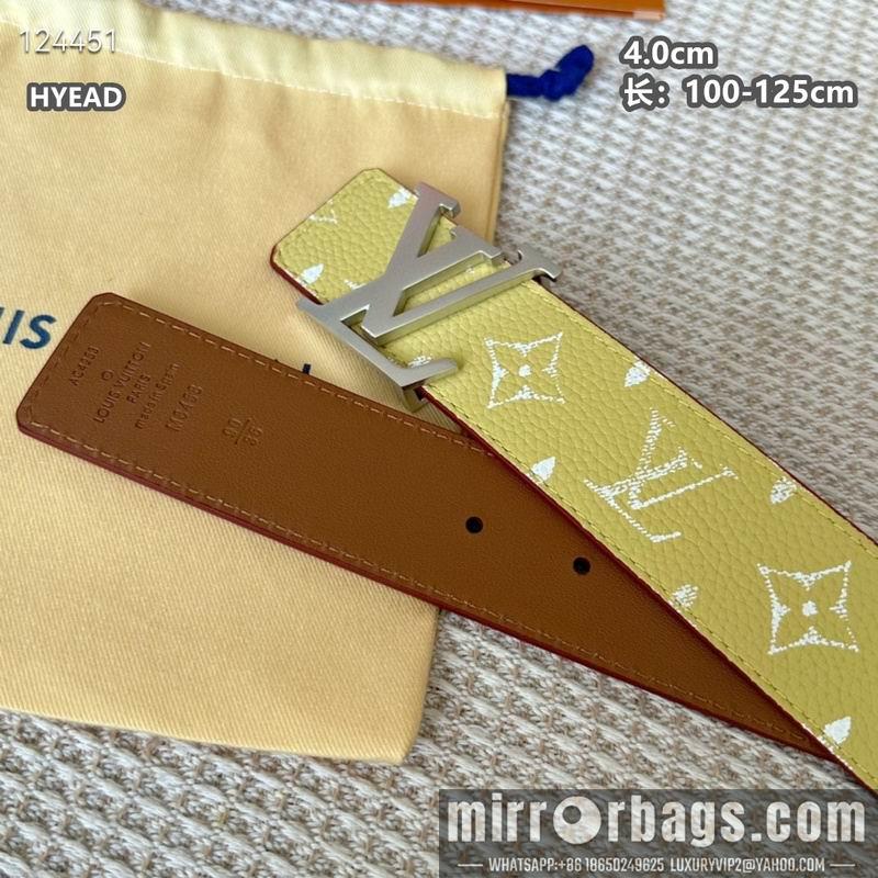 Replica LV belt 40mmX100-125cm 8L50