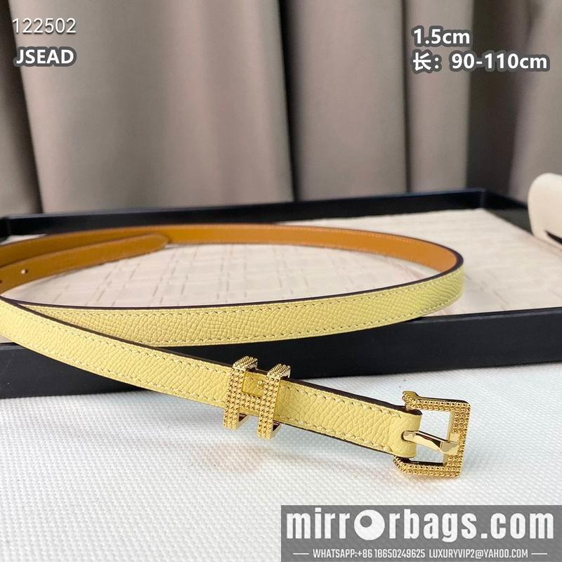 Replica Hermes belt 15mmX90-110cm 8L01