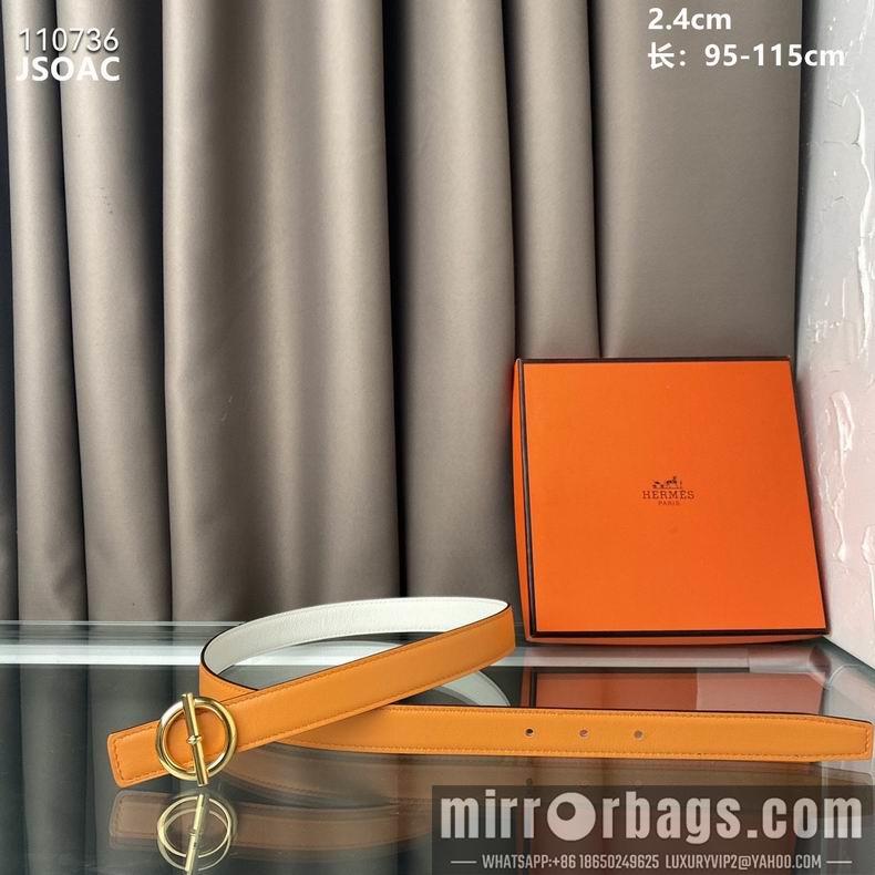 Replica Hermes Belt 24mmX95-115cm 8L03