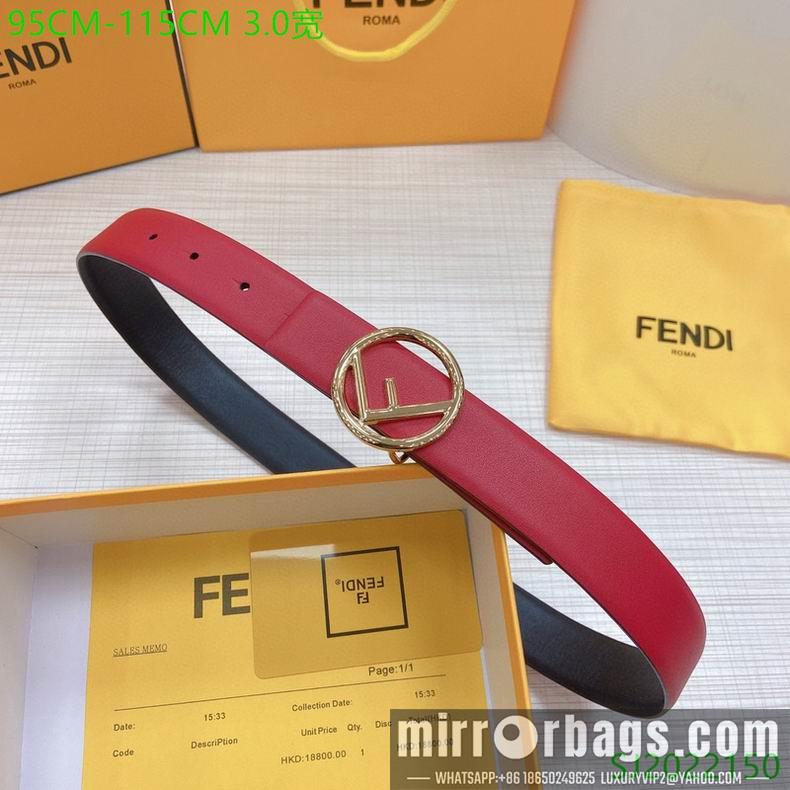 Replica Fendi Belt 30mmX95-115cm 7D