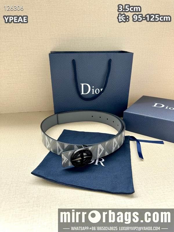 Replica Dior belt 35mmX95-125cm 8L18