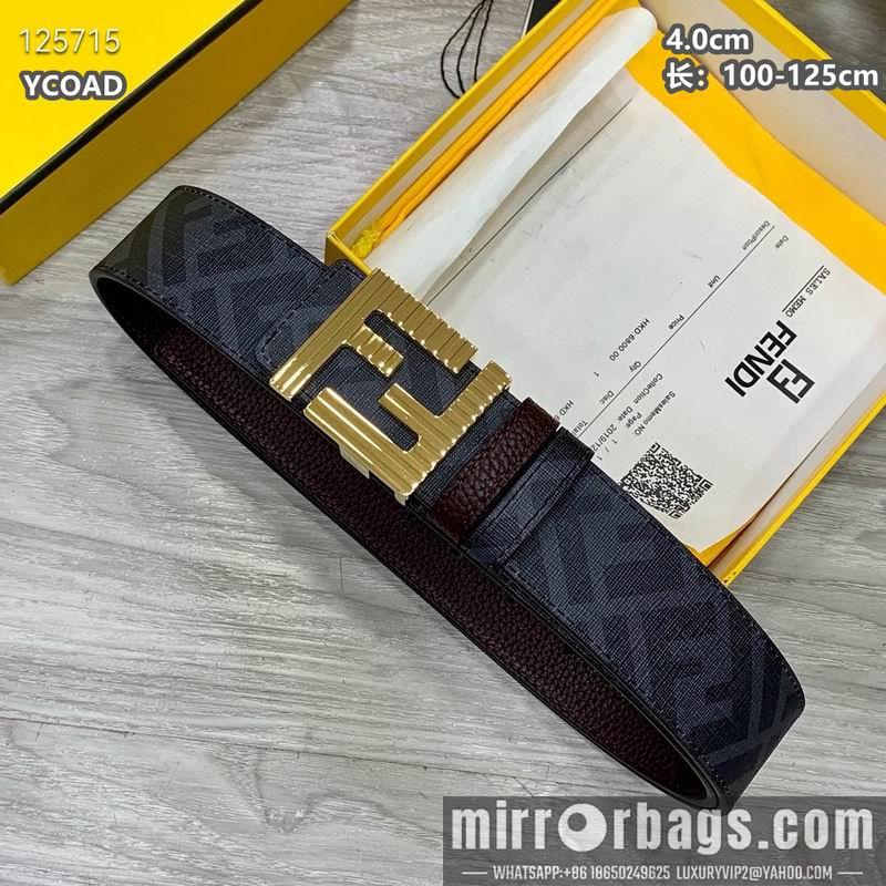 Replica Fendi belt 40mmX100-125cm 8L13