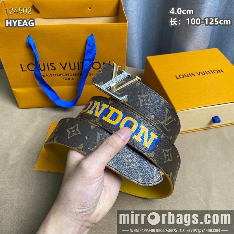 Replica LV belt 40mmX100-125cm 8L34