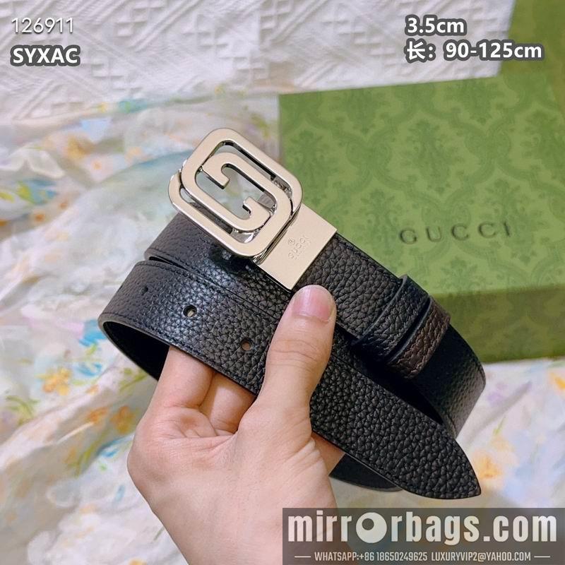 Replica Gucci belt 35mmX90-125cm 8L70