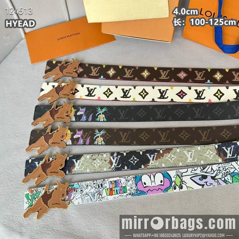 Replica LV belt 40mmX100-125cm 8L48
