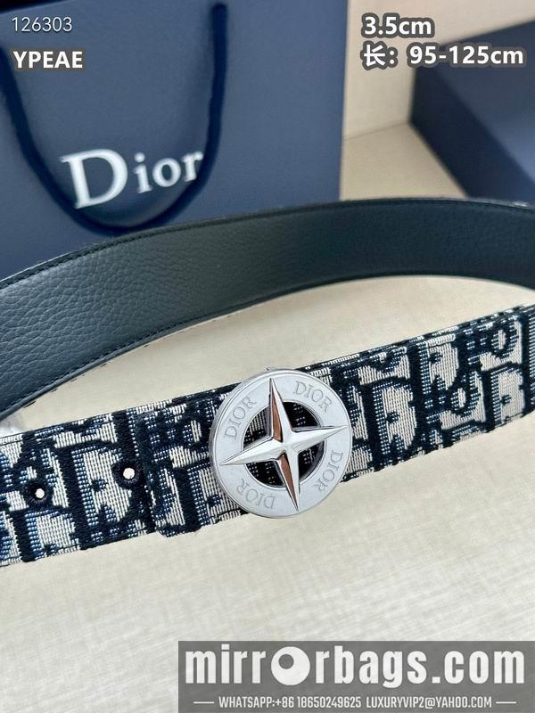 Replica Dior belt 35mmX95-125cm 8L17