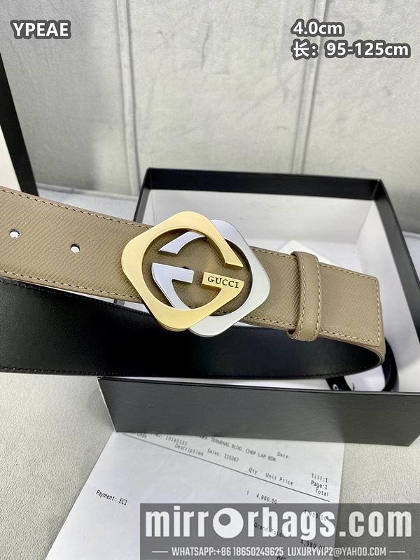 Replica Gucci belt 40mmX95-125cm 8L11