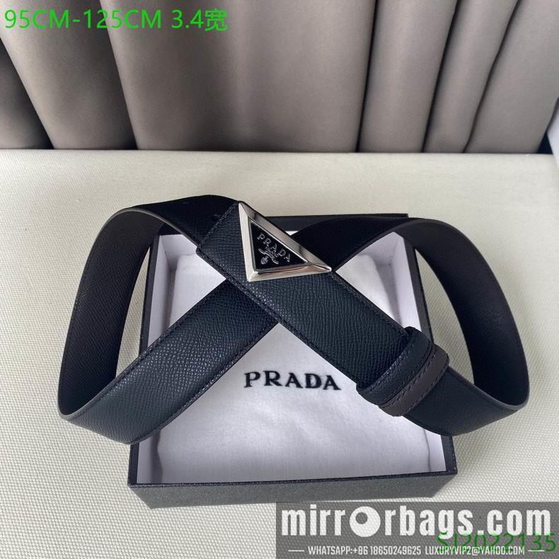Replica Prada Belt 34mmX95-125cm 7D02