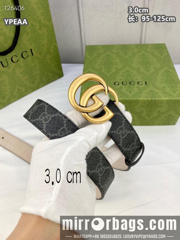 Replica Gucci belt 30mmX95-125cm 8L20